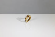 Todd Reed ring in 18k yellow gold, fancy cut diamonds(~3.2ct), Autumn™ brilliant cut diamonds (~.3ct)